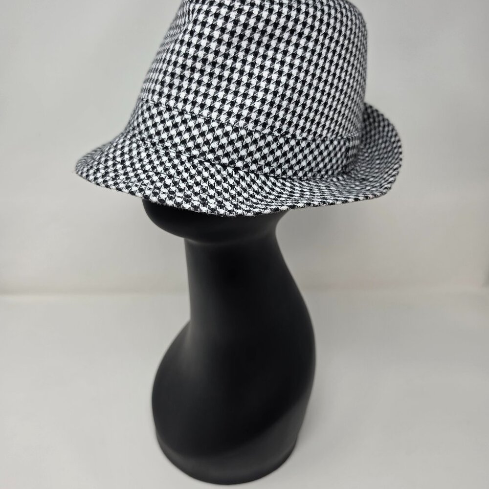 Bio-Domes Headgear Fedora Hat Herringbone Design S/M (WA037)